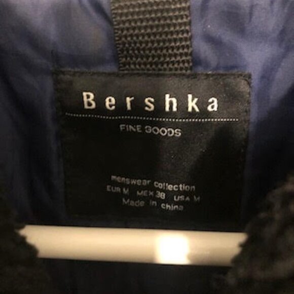 LIMITED EDITION EDGY BLACK WOLF BOMBER JACKET BEWARE OF THE MOON SIZE M - Picture 6 of 8